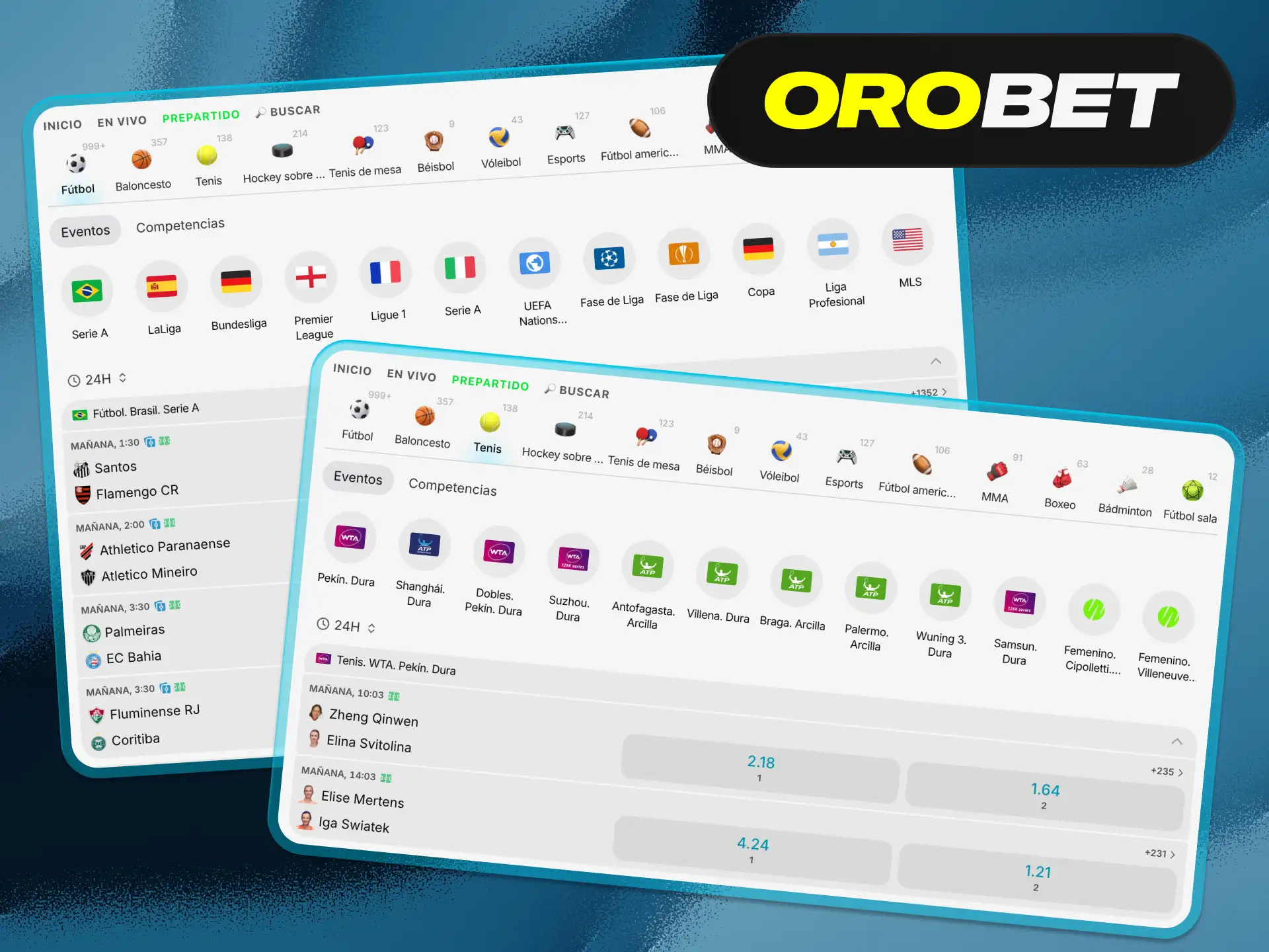 Empieza a apostar en tus deportes favoritos con la casa de apuestas Orobet.