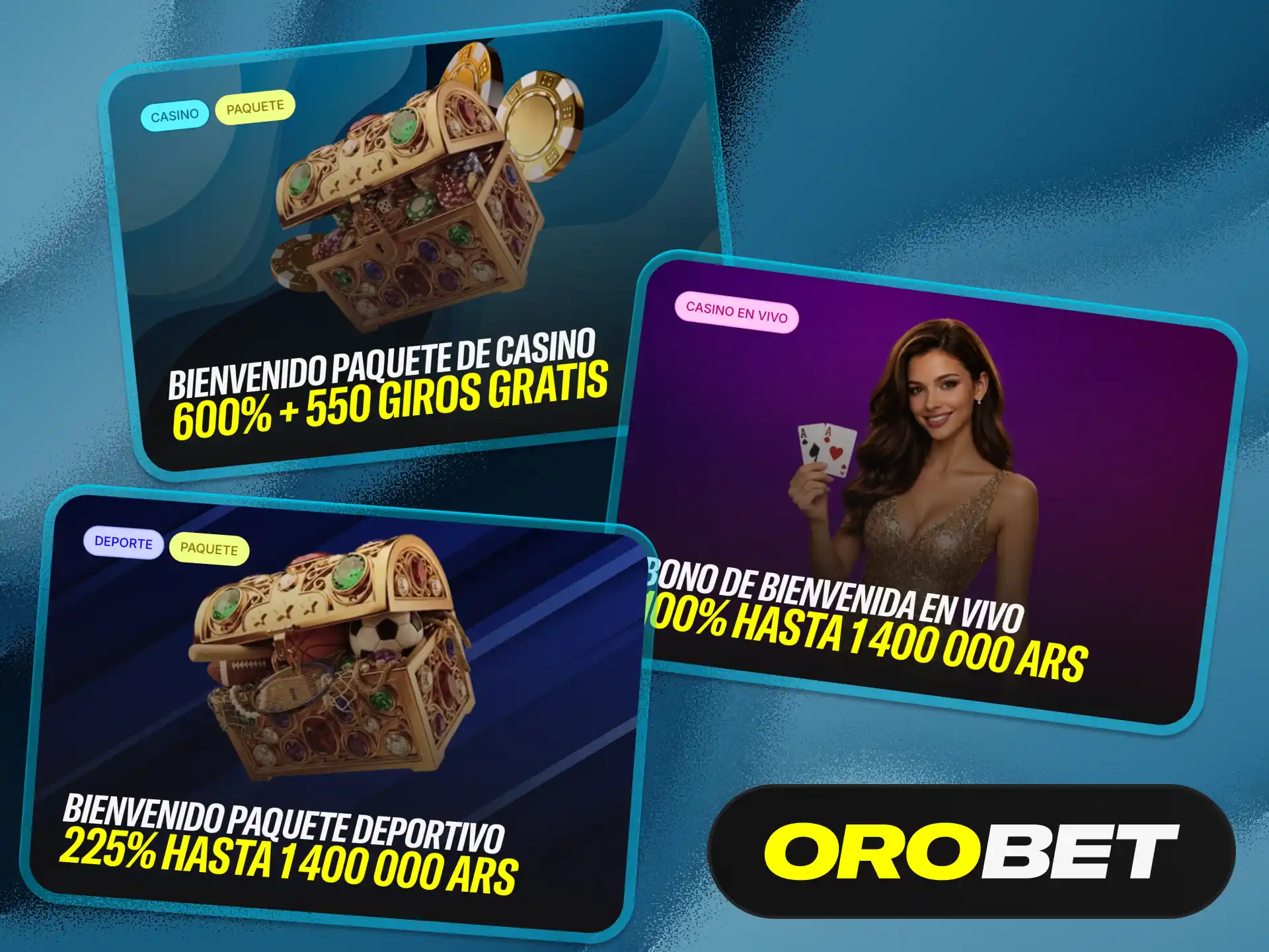 Aprovecha uno de los bonos de bienvenida de Orobet.