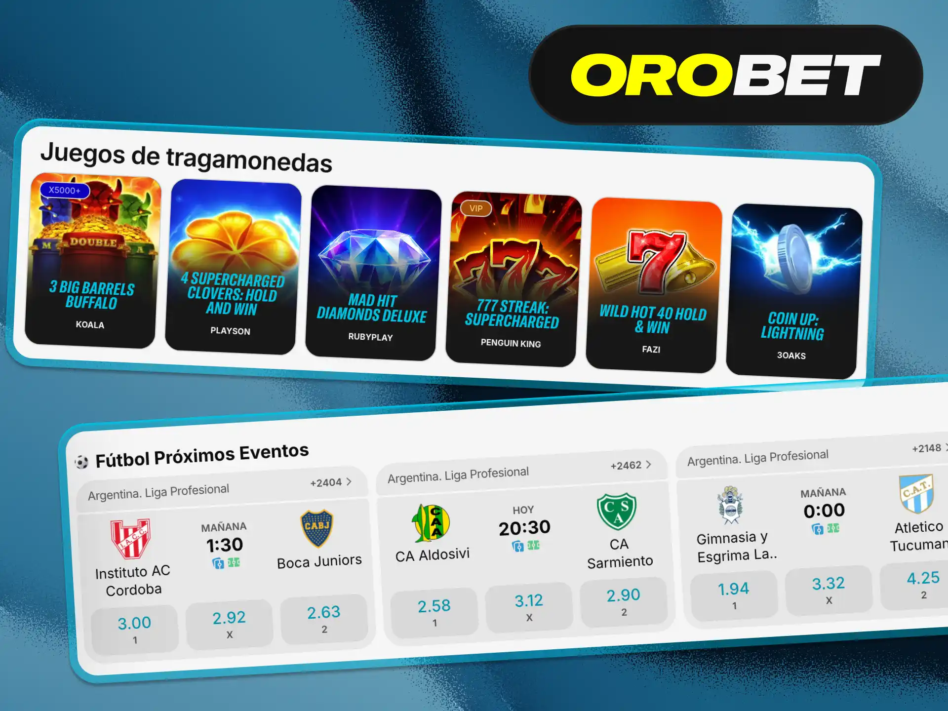 Regístrate y empieza a jugar en la plataforma Orobet ahora.